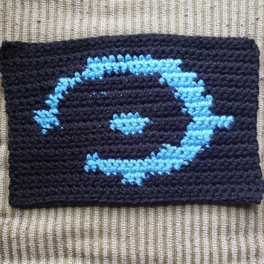 Crochet peppermint swirl blanket - Picture 9 of 11